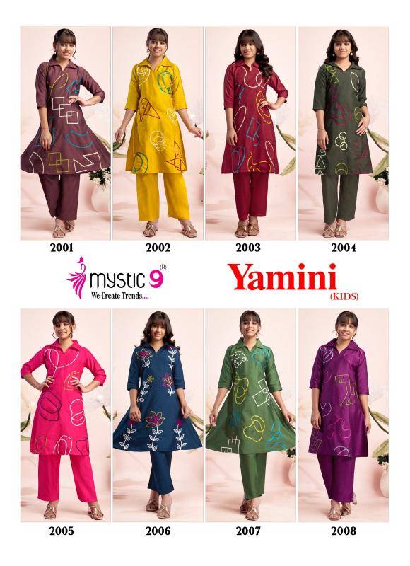 Mystic9 yamini (kids) vol 2 coord set Kurti manufacturer in Delhi